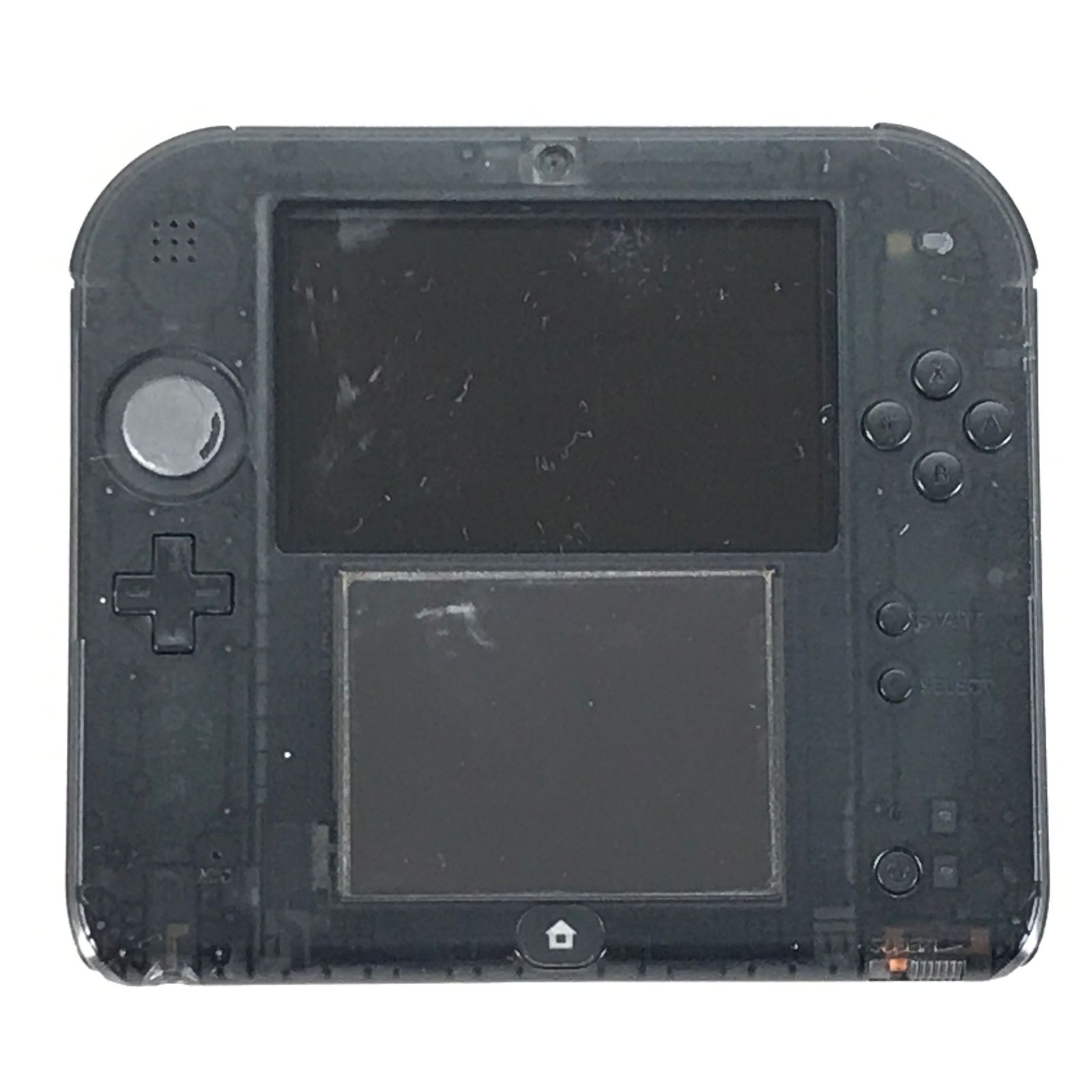 ○任天堂 ゲーム機本体 ニンテンドー2DS クリアブラック 本体