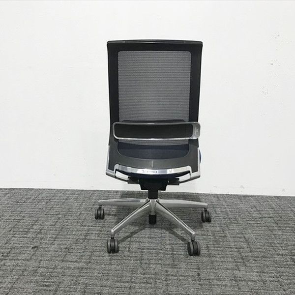 コクヨの大創業祭エアフォートチェア スタンダードタイプ エアー エアフォートチェア スタンダードタイプ エアーランバーサポート付 オフィスチェア コクヨ ブラック ブルー 疲れない