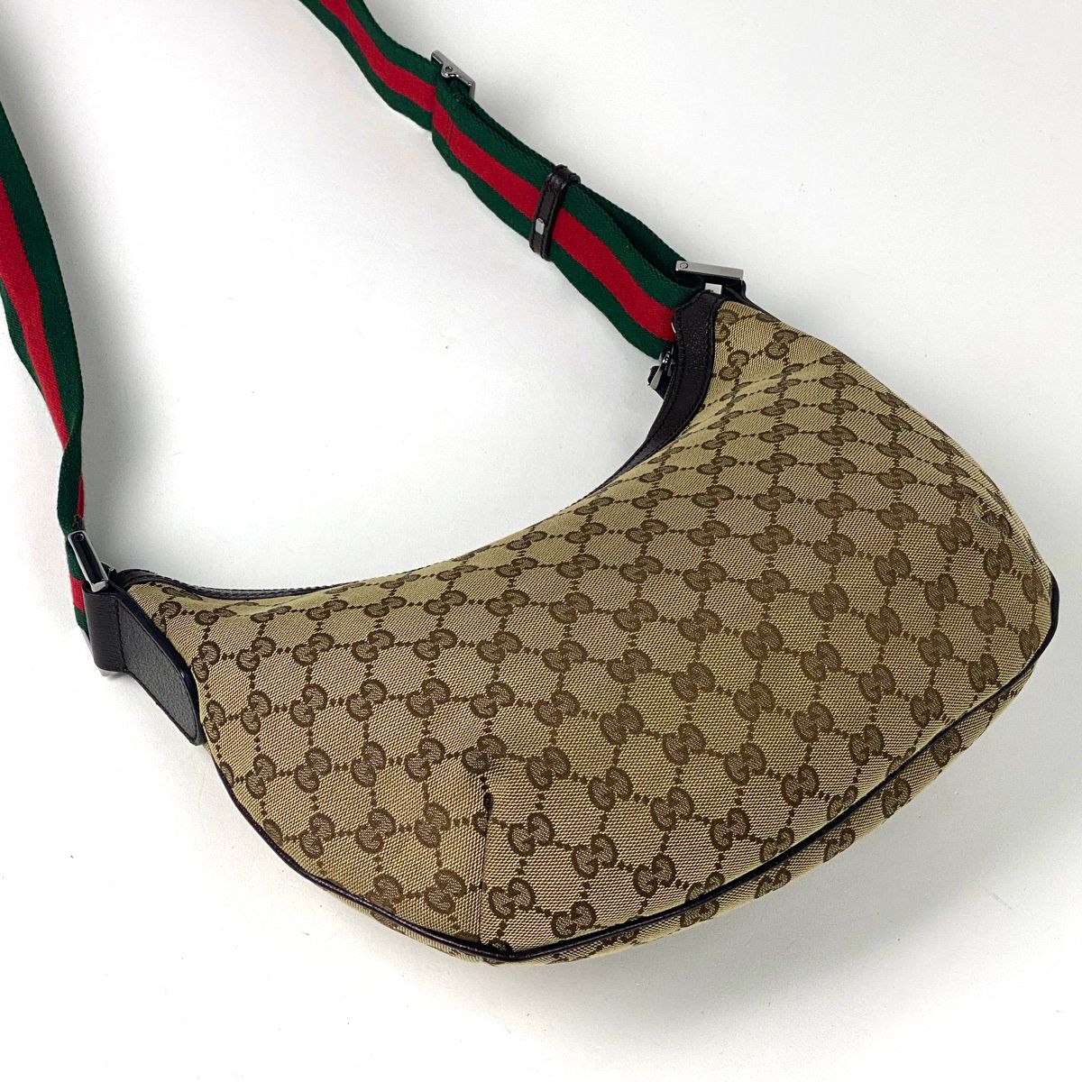 グッチ GUCCI GG柄 ショルダーバッグ シェリーライン ウェブ