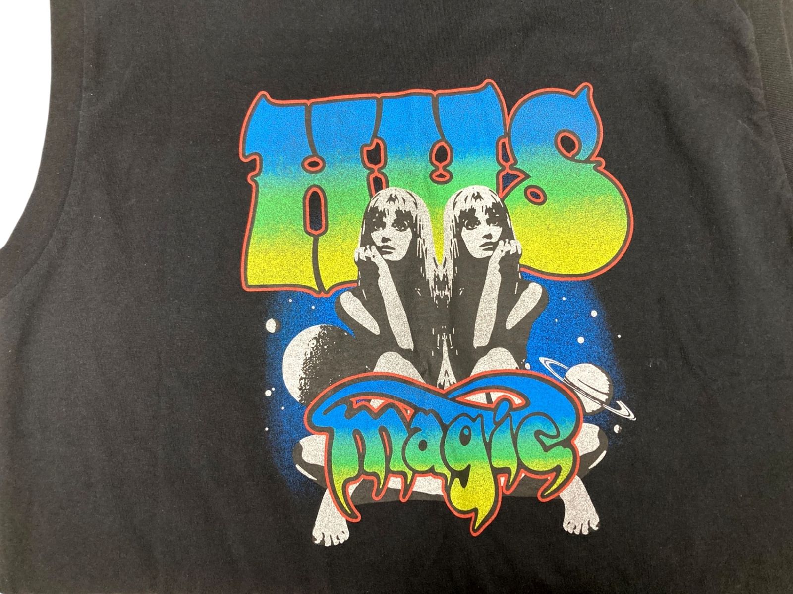 HYSTERIC GLAMOUR MAJOR WORLD TOUR ノースリーブ HYSTERIC GLAMOUR MAJOR WORLD TOUR ノースリーブ HYSTERIC