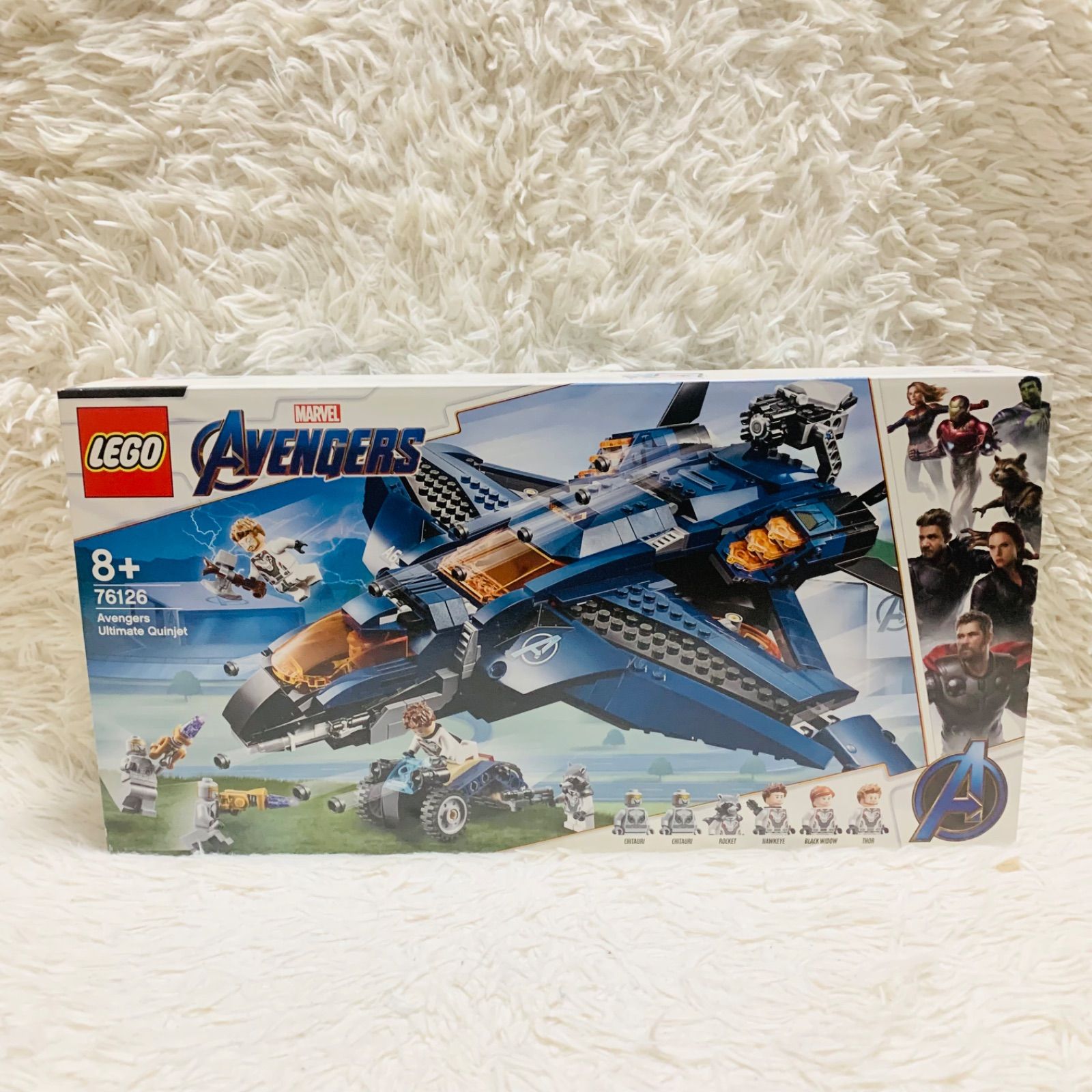 新品】レゴ 76126 アベンジャーズ・アルティメット・クインジェット - メルカリ