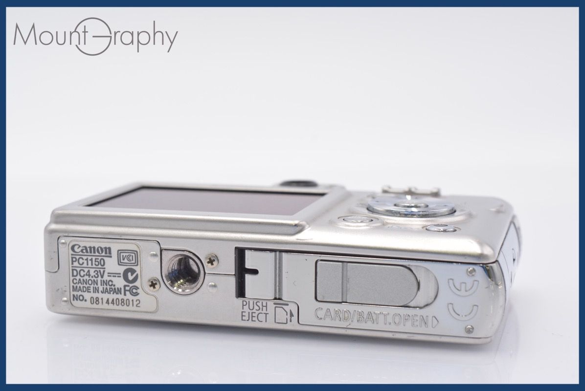 ☆極上美品☆ キヤノン Canon IXY DIGITAL 55 3x バッテリー付属 ☆完