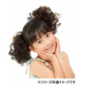 プリシラ ガールズ・シュシュウィッグ ドーリーカール GVS-03 耐熱　TDB・ダークブラウン 人気・おすすめ｜安定人気・収納便利におすすめ 期間限定割引 配送追跡可