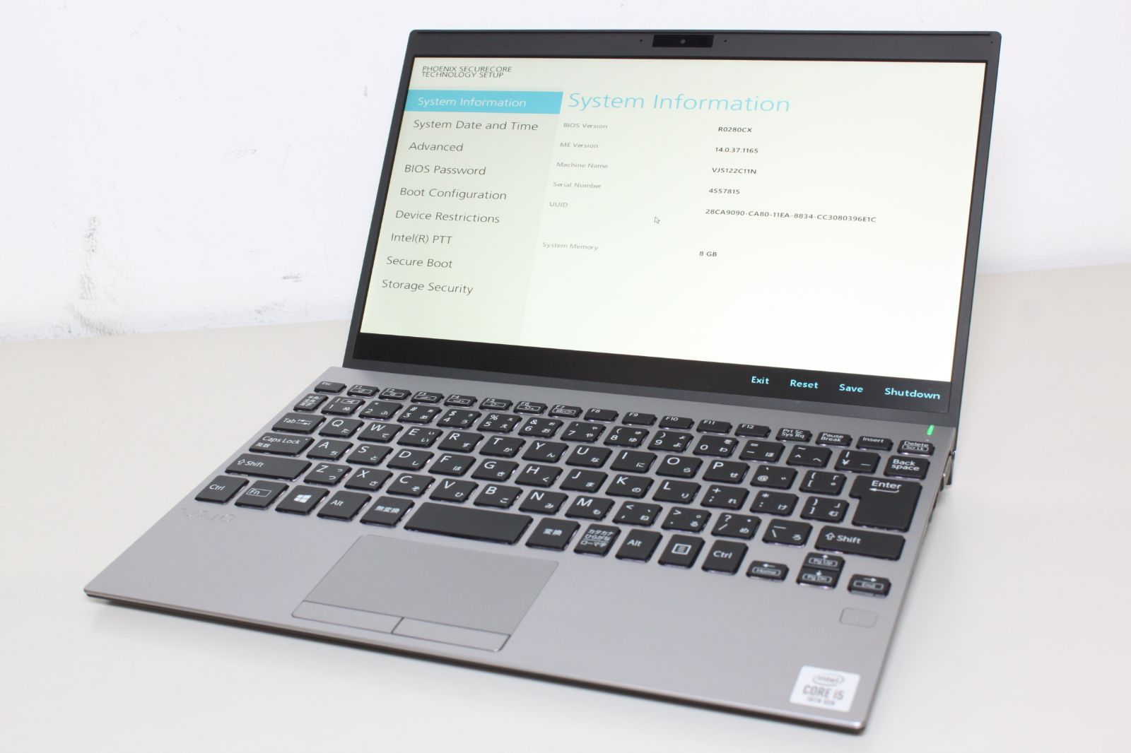 ☆☆VAIO ジャンク☆☆ ジャンク品】SONY/VAIO SX12/12.5型ワイド/VJS122C11N/ノートPC ⑤