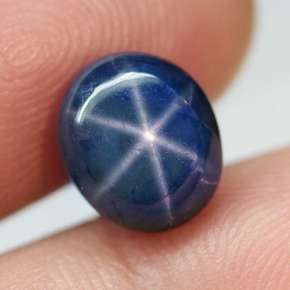 天然大粒スターサファイアルース 5.00ct:4830】Sapphire-