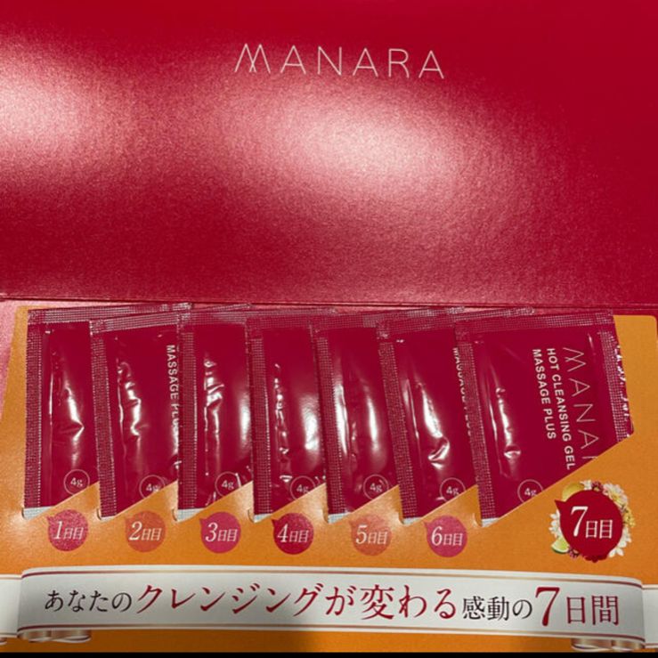 マナラホットクレンジングゲル 7日分 試供品 - 基礎化粧品