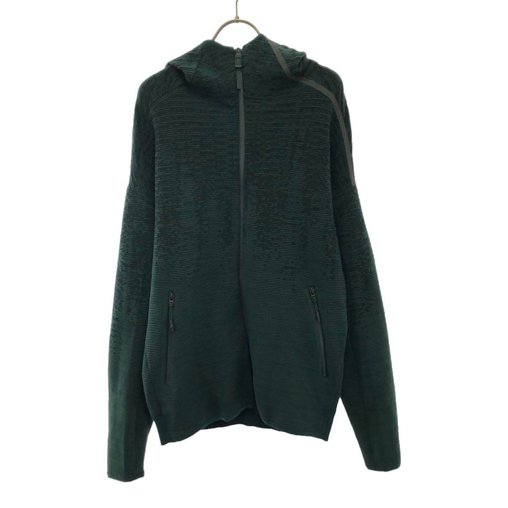 アディダス ウールブレンド ジップパーカー M グリーン adidas トレーニング メンズ