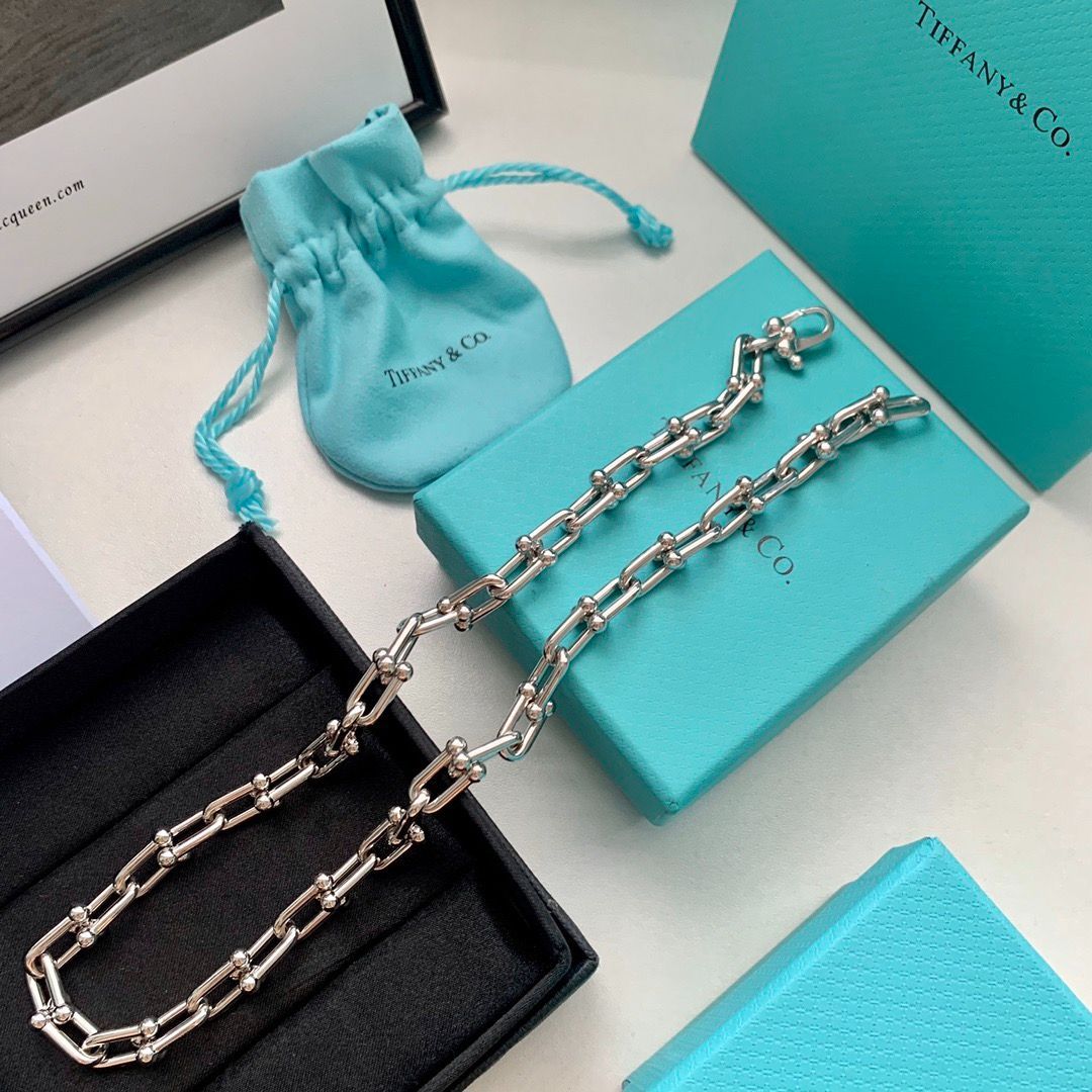 TIFFANY ティファニー ハードウェアグラジュエイテッドリンク ネックレス 男女兼用 - メルカリ