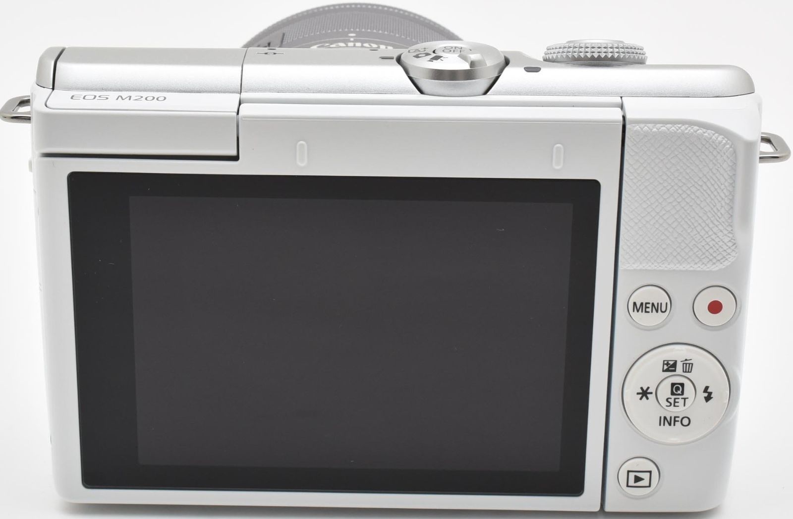 キヤノン ミラーレス一眼 CANON EOS M200 レンズキット ホワイト