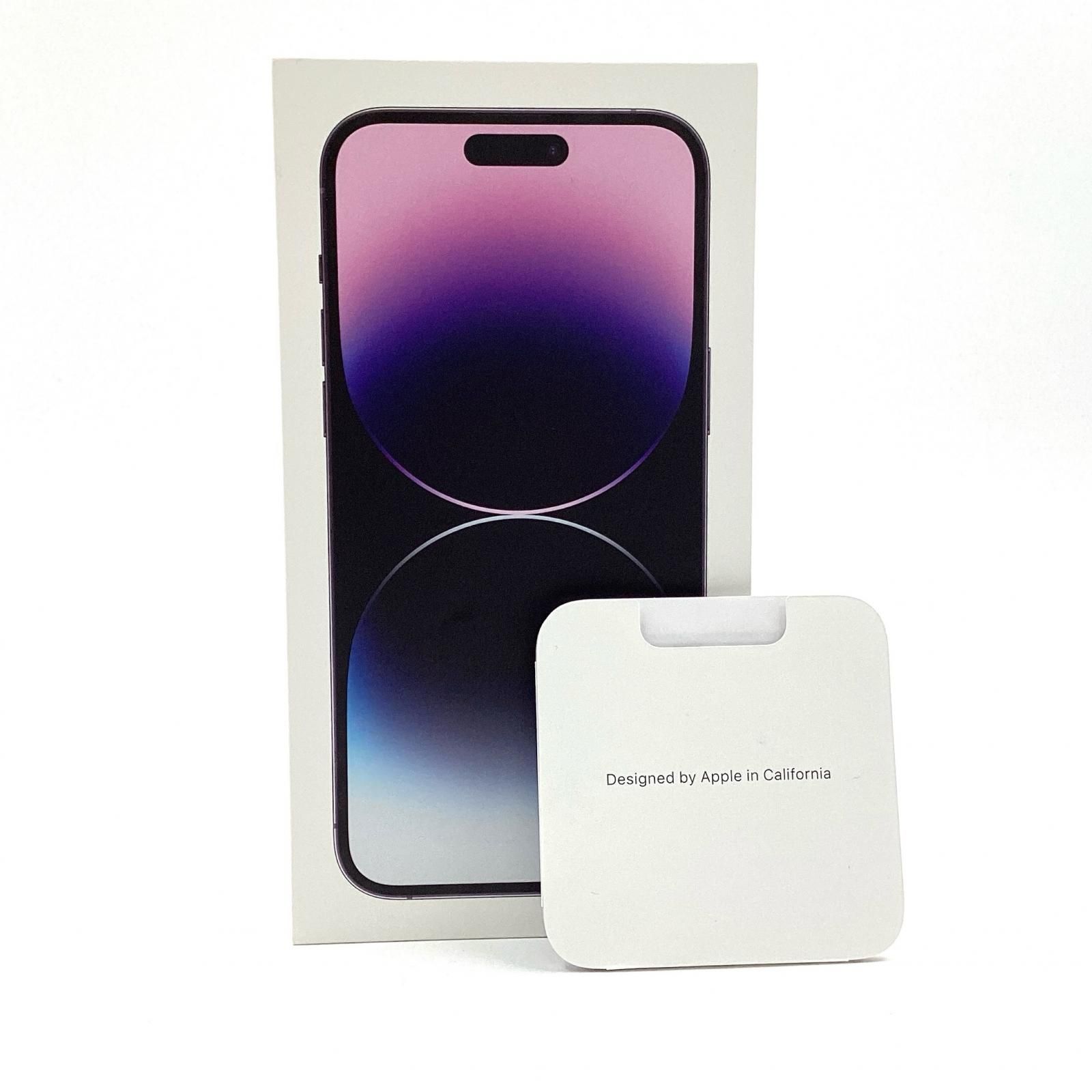 iPhone 14 Pro Max 256GB ディープパープル docomo SIMフリー 白