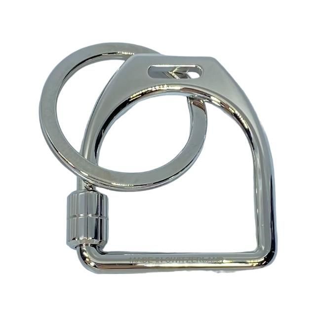 HERMES エルメス Etrier エトリエ チャーム キーリング キーホルダー