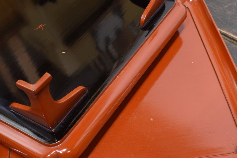 蔵C9891a 木製 懐石道具 懐石膳 足付盆 九客 時代 WWW_IBETON_RU