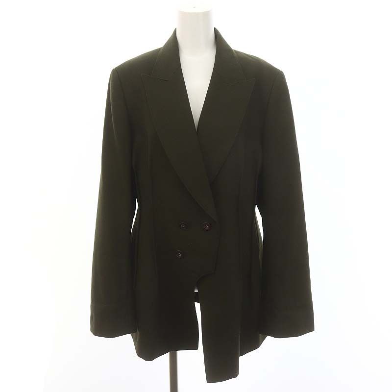 未使用級 ウジョーUJOH ウール ダブルジャケット ウジョーボタン3