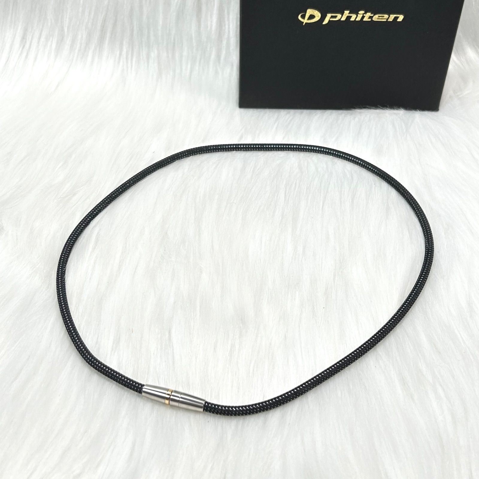 2個セット】Phiten ファイテン 磁気 チタンネックレス メタル