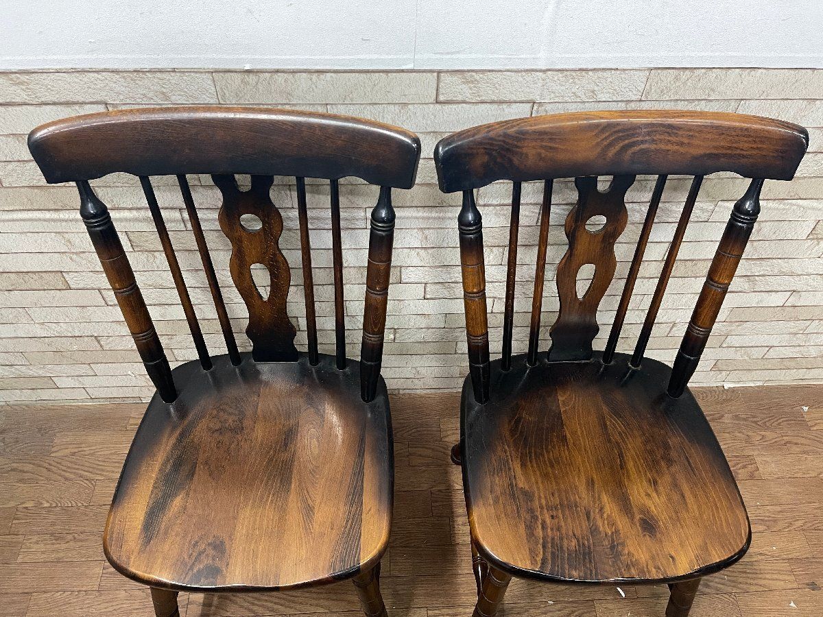 コイズミ 小泉産業 ウィンザーチェア ダイニングチェア アンティーク