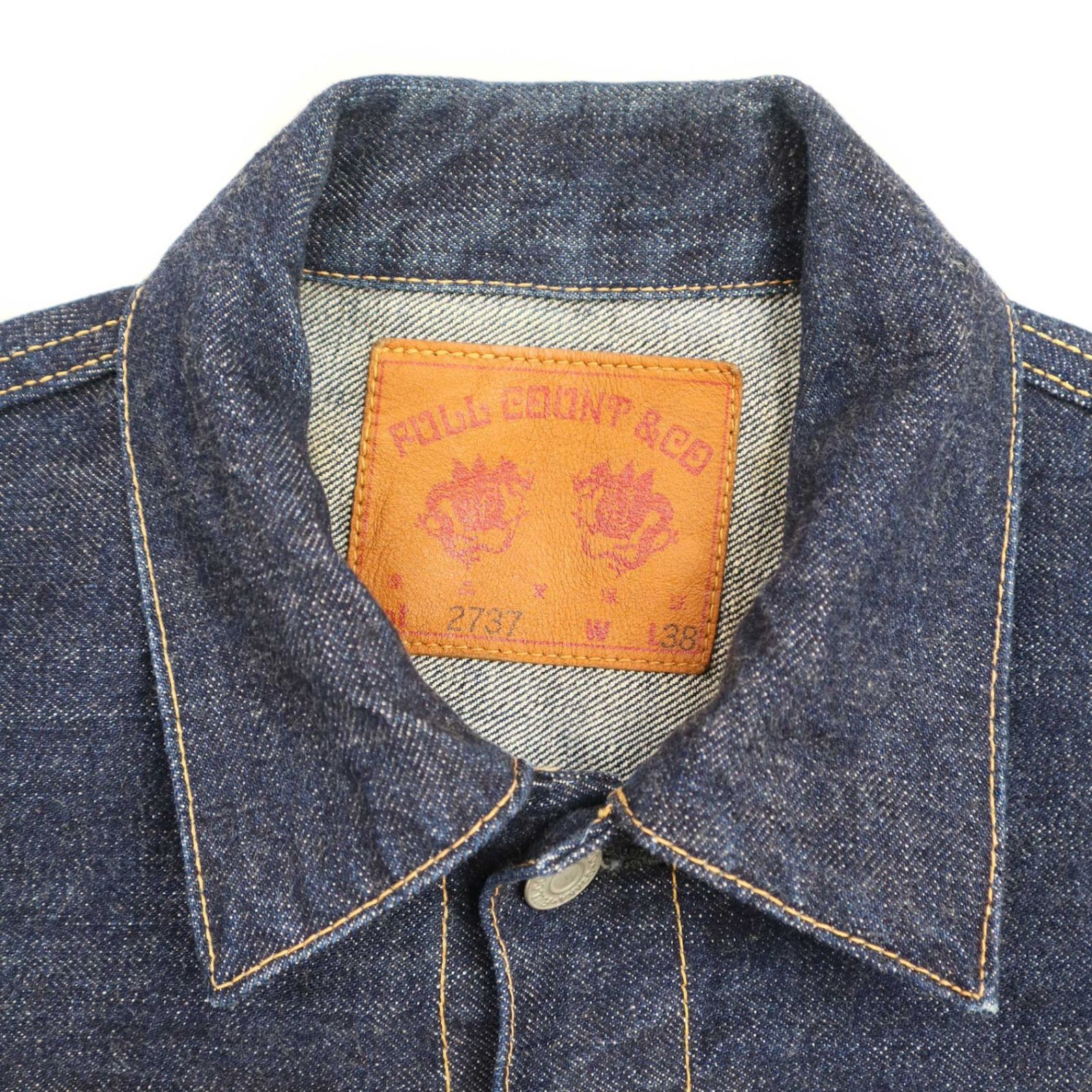 FULLCOUNT フルカウント 1st TYPE TIGHT FIT 2737 デニムジャケット