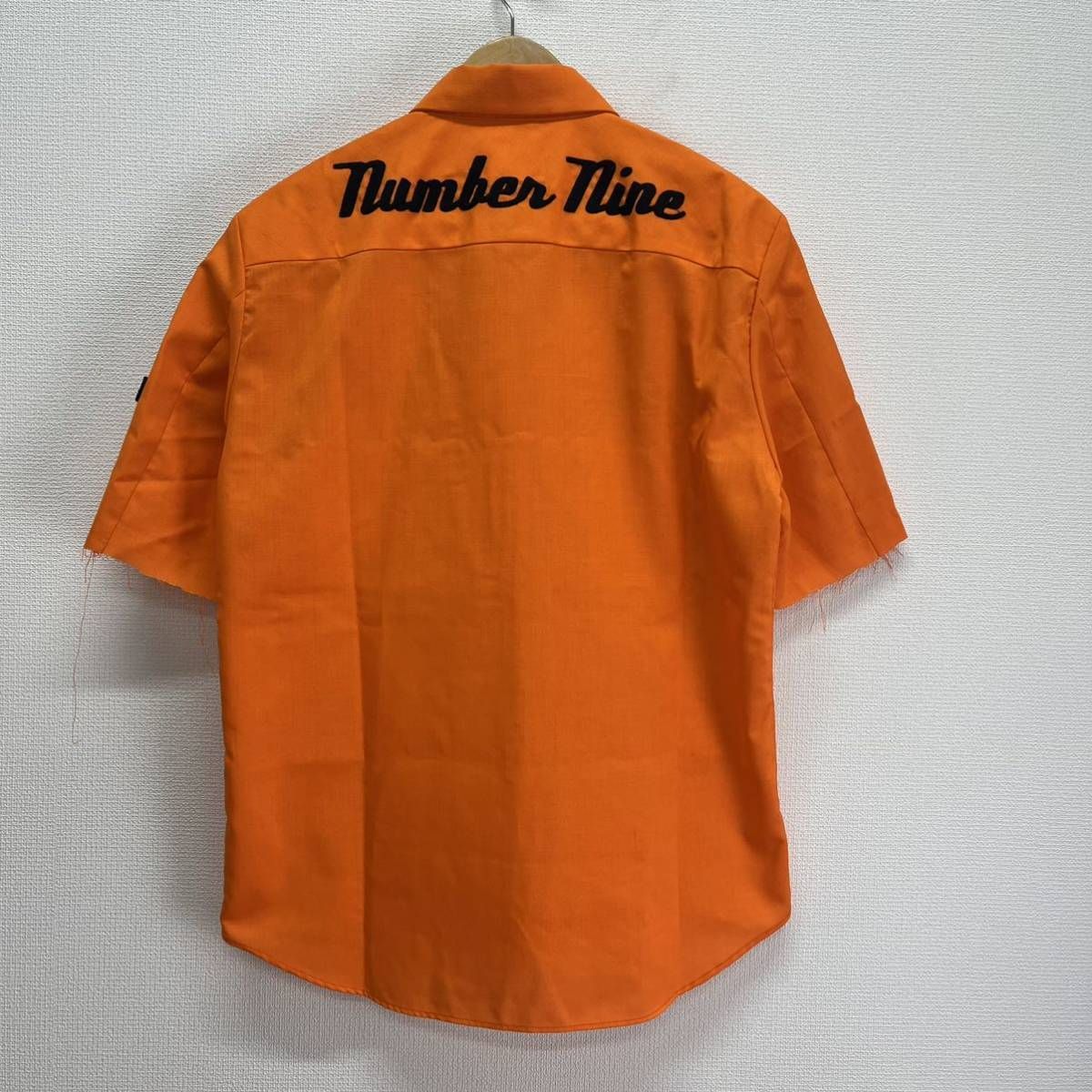 着丈70センチ美品初期ナンバーナインメカニックシャツ Nomexオレンジ3 ...