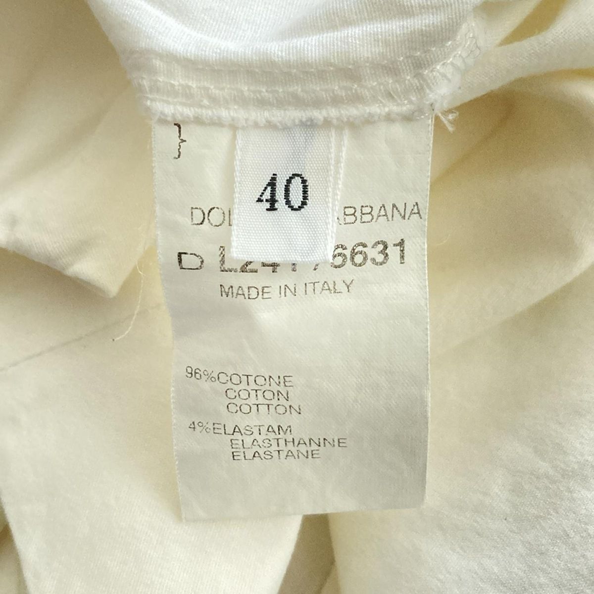DOLCE&GABBANA(ドルチェアンドガッバーナ) 半袖シャツブラウス