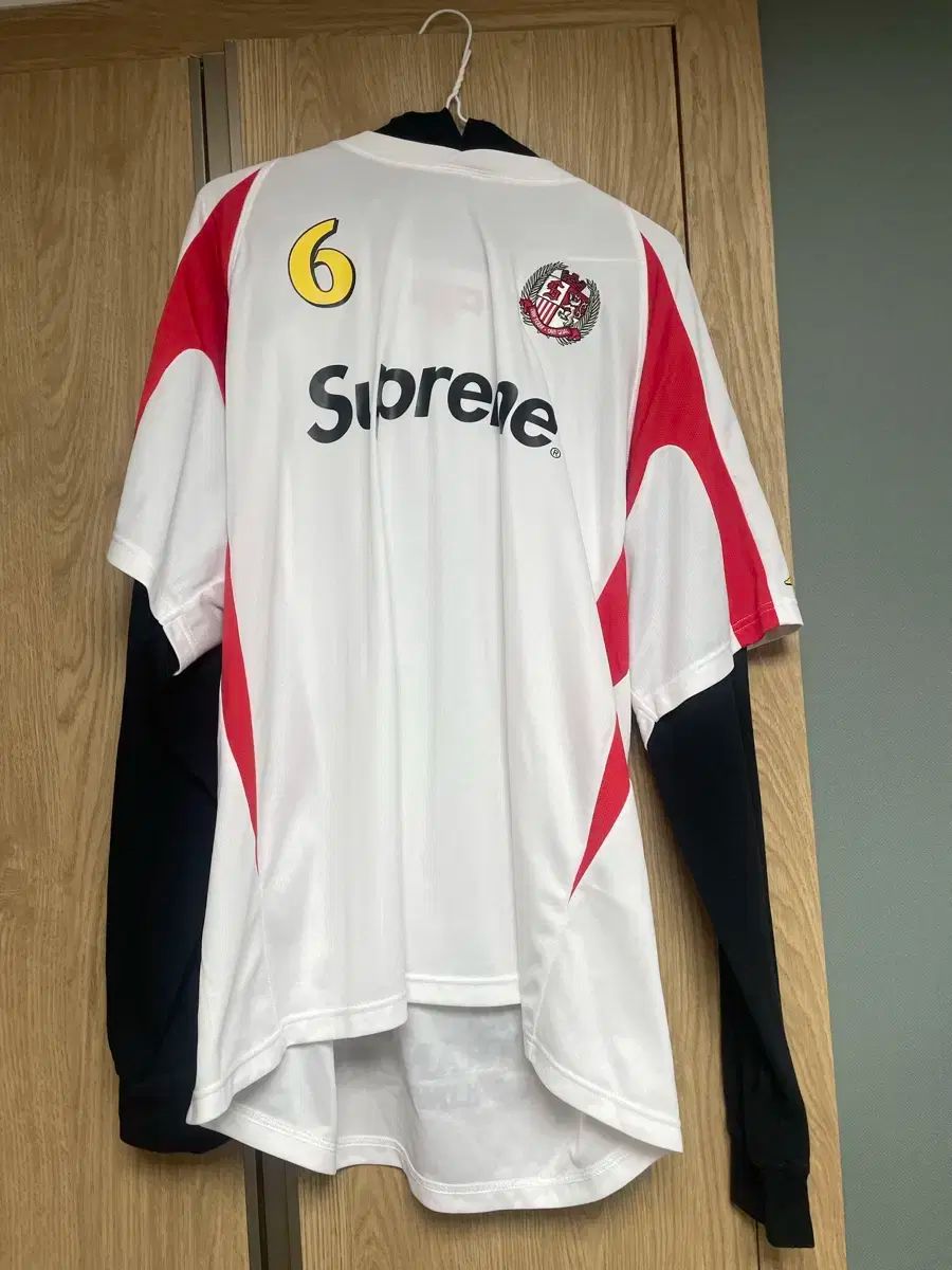 supreme 2023 フード付 サッカー ジャージ Ｌ Supreme シュプリーム 23AW Hooded Soccer Jersey フード