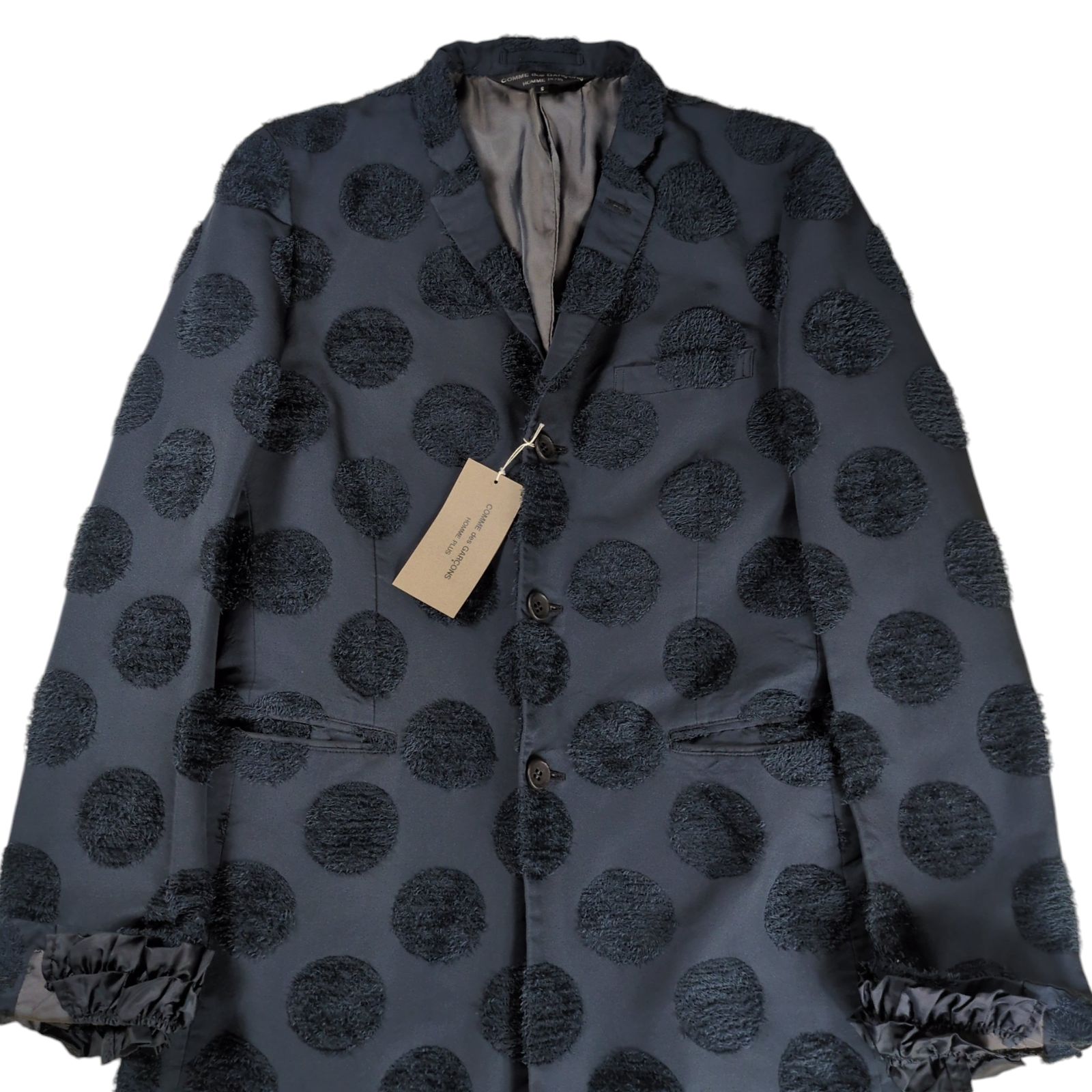 【新品】コムデギャルソンオムプリュス 11AW エステル フリルコート COMME des GARCONS HOMME PLUS 11AW エステル フリルコート