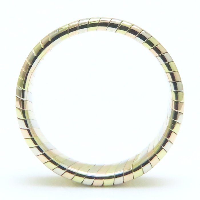 BVLGARI ブルガリ トゥボガス リング 指輪 11号 K18スリーカラー  