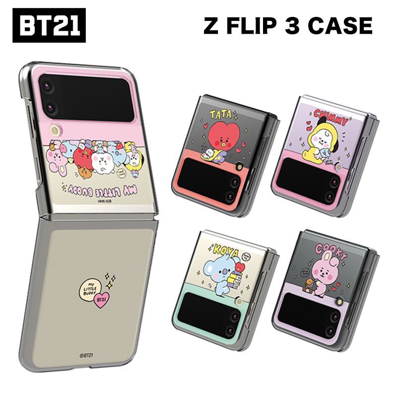 BT21 Galaxy Z Flip3 Z Flip4 Z ギャラクシー フリップ3 Zフリップ4