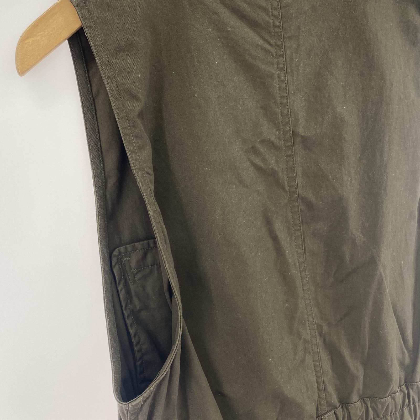 MHL. エムエイチエル ジャンパースカートワンピース sizeⅡ/カーキ 