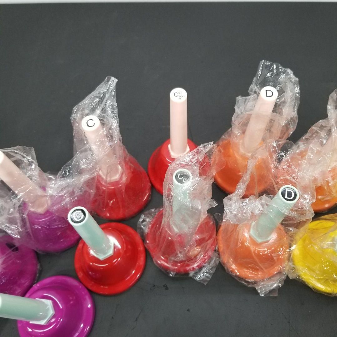 楽器 ミュージックベル レインボー カラー 23音 MBC-23 ハンドベル  