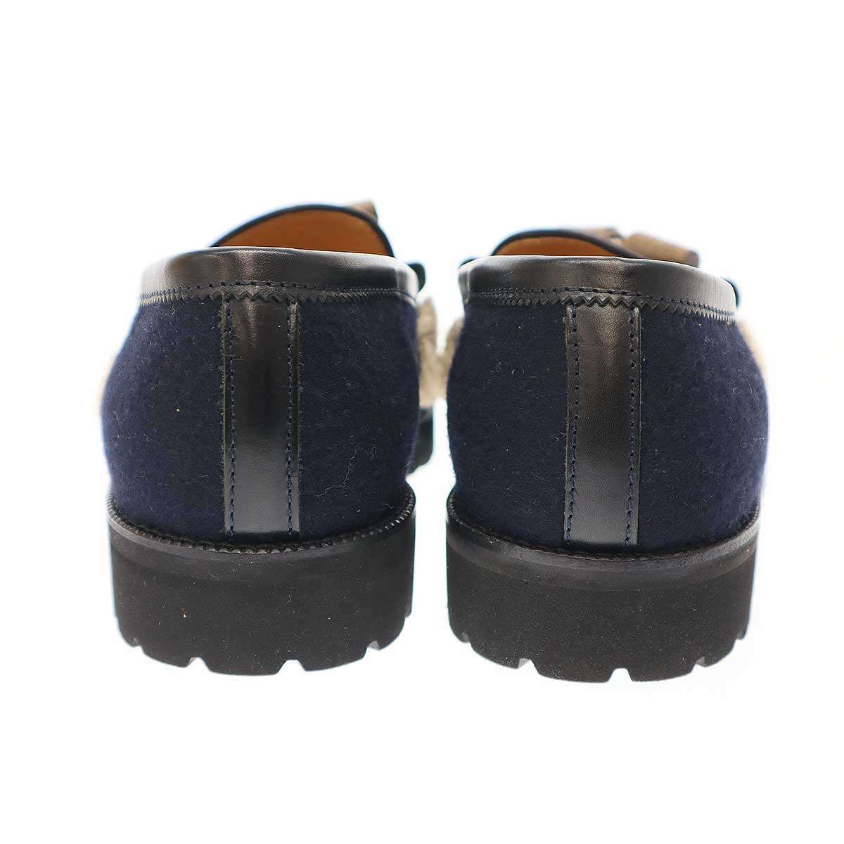 Hender Scheme エンダースキーマ 5 デニム シューズ タッセル Hender Scheme エンダースキーマ 5 デニム シューズ タッセル