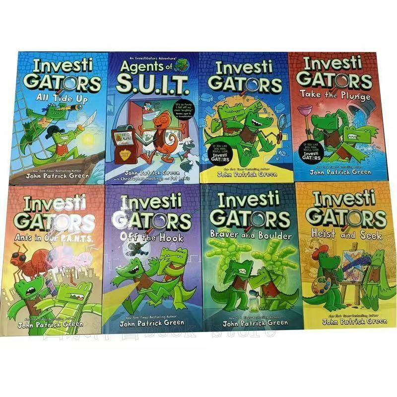 InvestiGators Graphic Novels英語まんが　コミック8冊 InvestiGators Graphic Novels英語まんが コミック8冊 - メルカリ