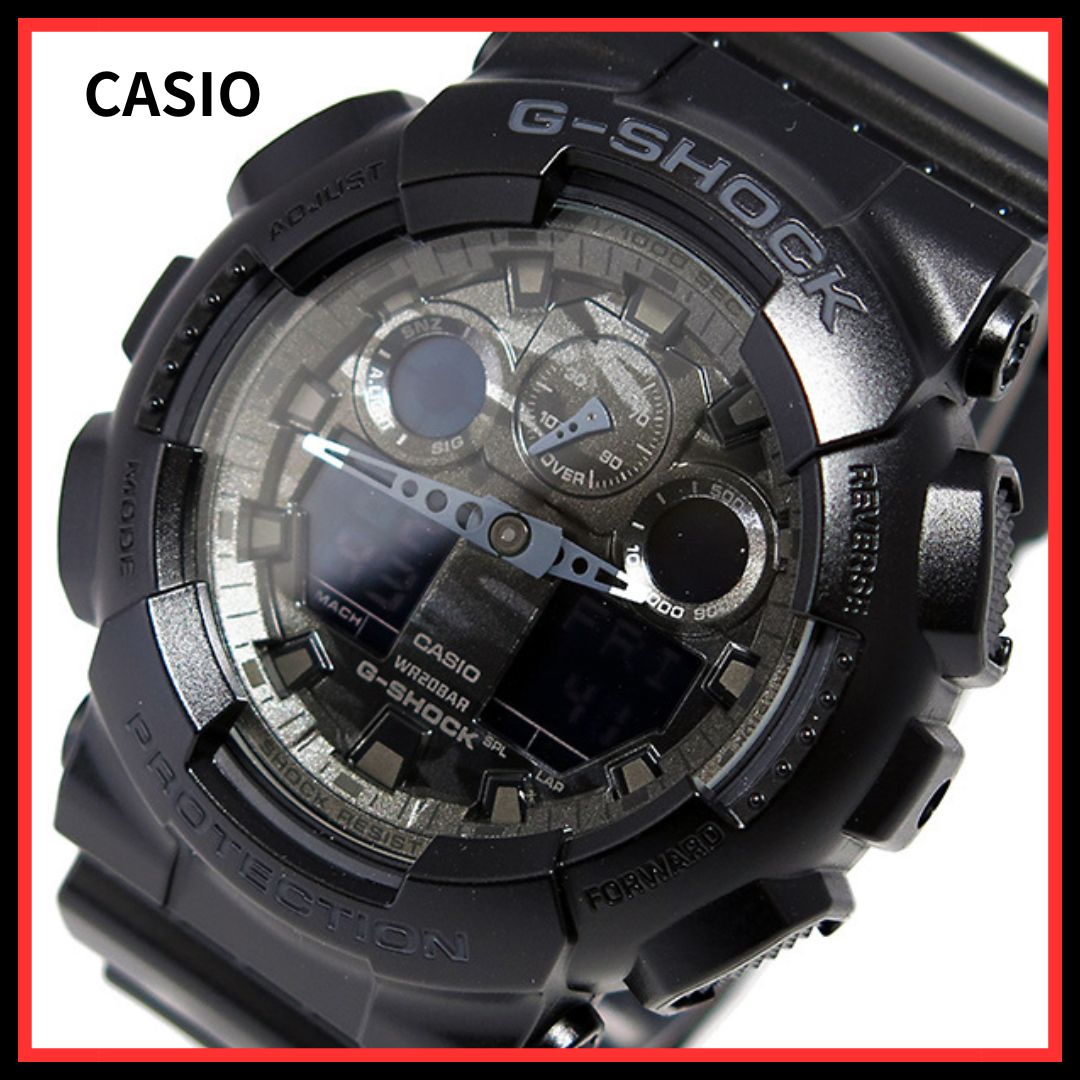 入荷 CASIO カシオ Gショック カモフラージュダイアル メンズ 腕時計 GA-100CF-1A シルバー