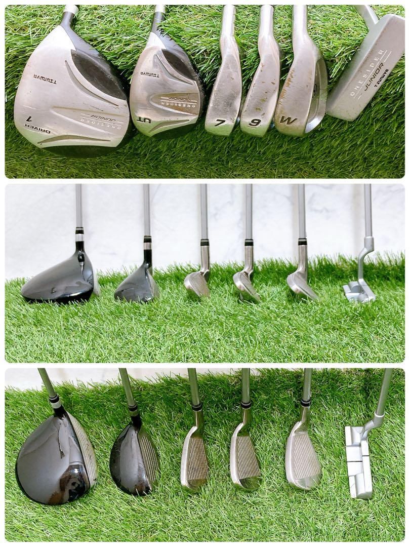 5.ジュニア　ゴルフクラブセット　130cm〜　高学年　右利き　スタンド式 5.ジュニア ゴルフクラブセット 130cm〜 高学年 右利き スタンド式