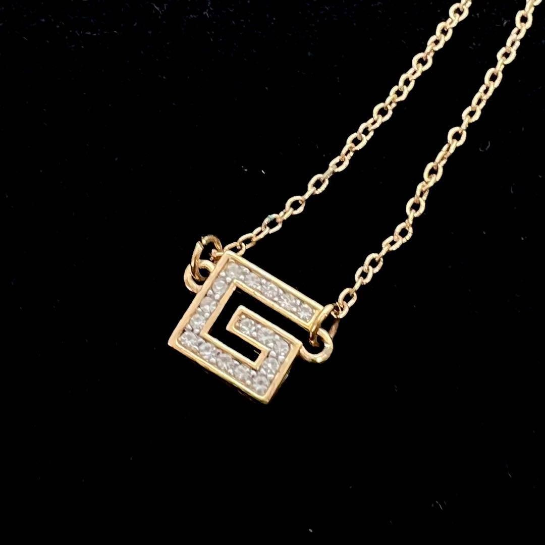 美品☆ GIVENCHY ジバンシー ネックレス ゴールド ライン