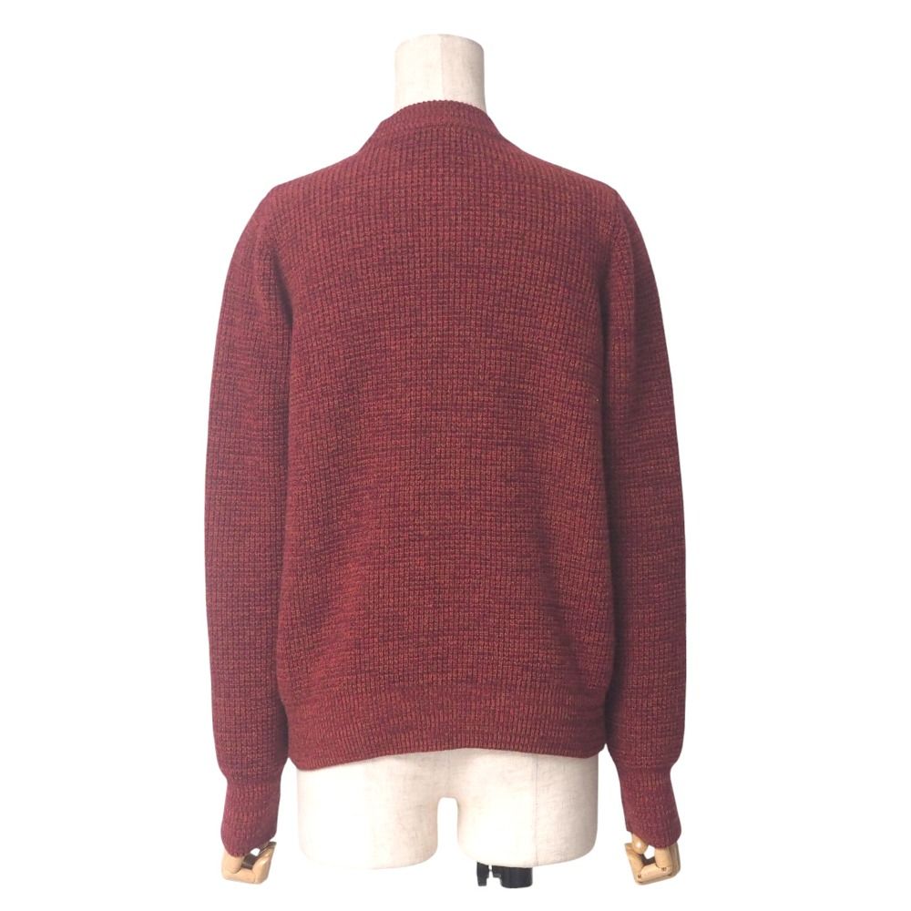 MAISON KITSUNE&#39; - ■美品■2024AW■MAISON KITSUNE メゾンキツネ HANDWRITING COMFORT JUMPER セーター サイズXS ニット クルーネック ロゴ刺繍 ブランド古着【中古】20250602/RA4999 □美品□2024AW□MAISON KITSUNE メゾンキツネ HANDWRITING
