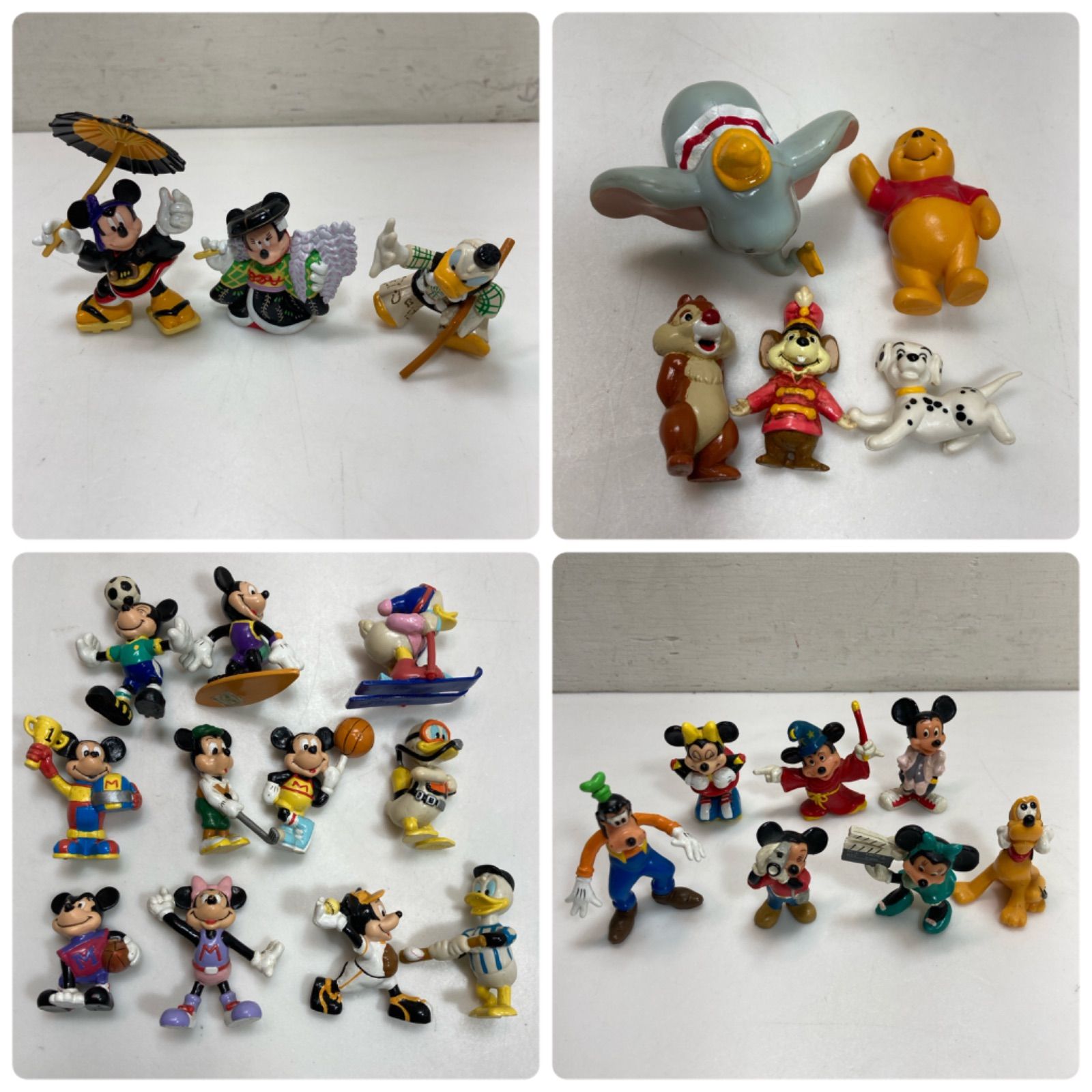 ディズニーキャラクター フィギュアセット　希少　レア ☆お値下げ！ ディズニー キャラクターフィギュアセット ミッキー