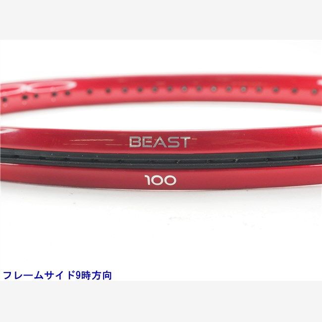 中古 テニスラケット プリンス ビースト ライト 100 2021年モデル (G0)PRINCE BEAST LITE 100 2021