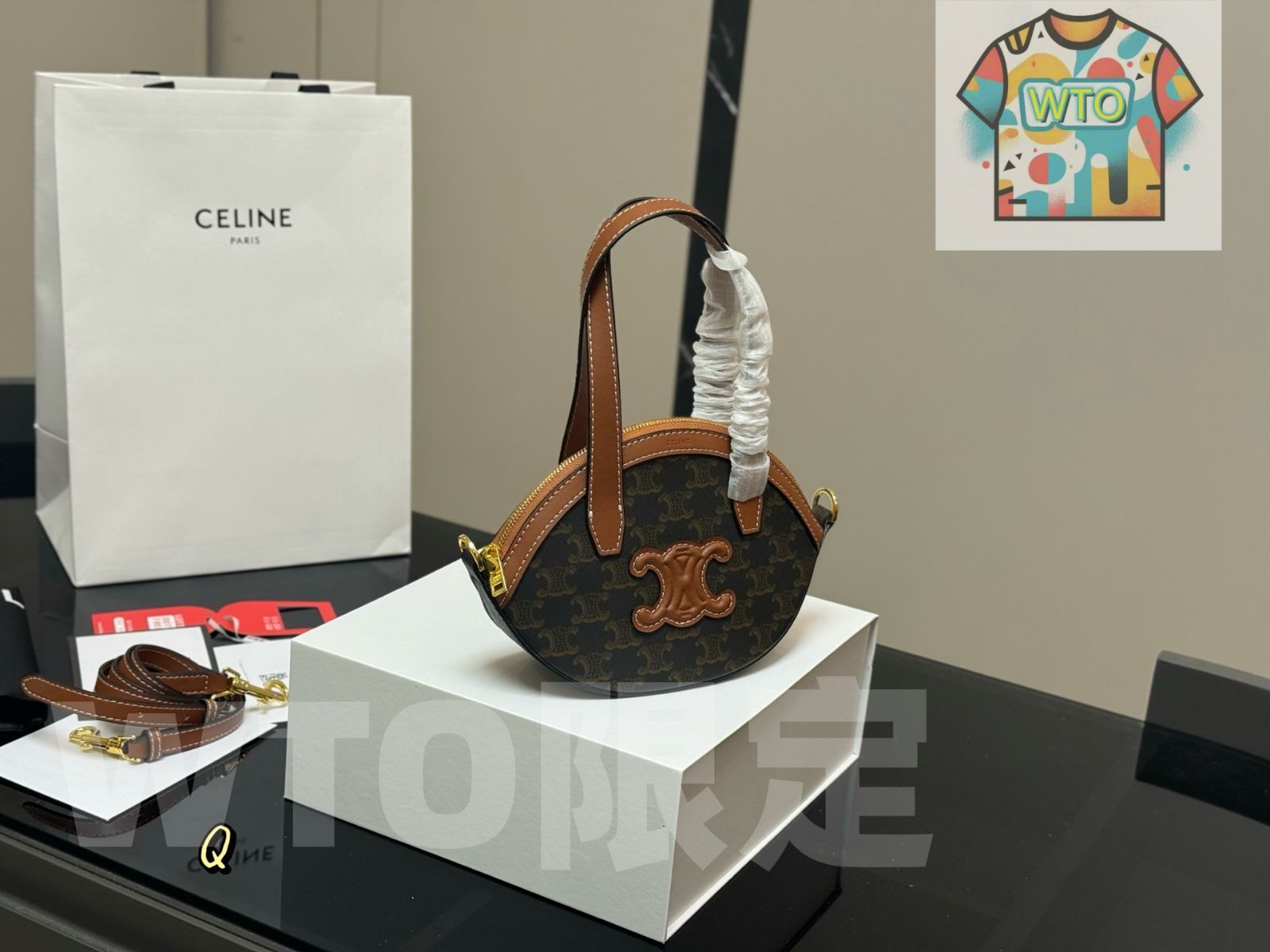 CELINE ボックスとカード、バック袋付き 楽天市場】CELINE(セリーヌ) ミニ チェーン クロード ショルダー