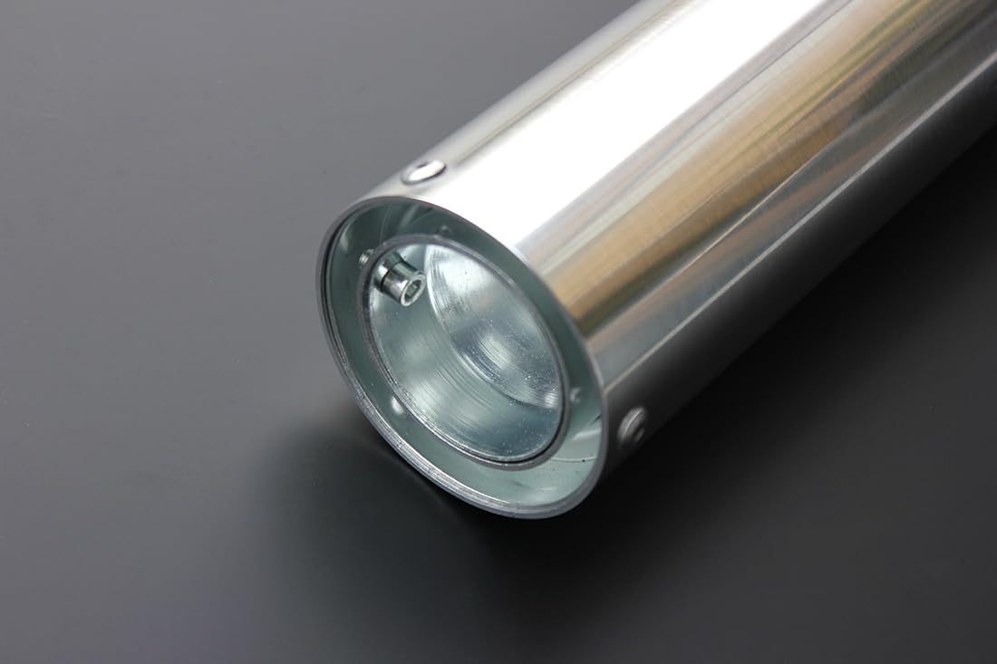 50.8mm スリップオン サイレンサー RPM アルミ製 F-typeバッフル