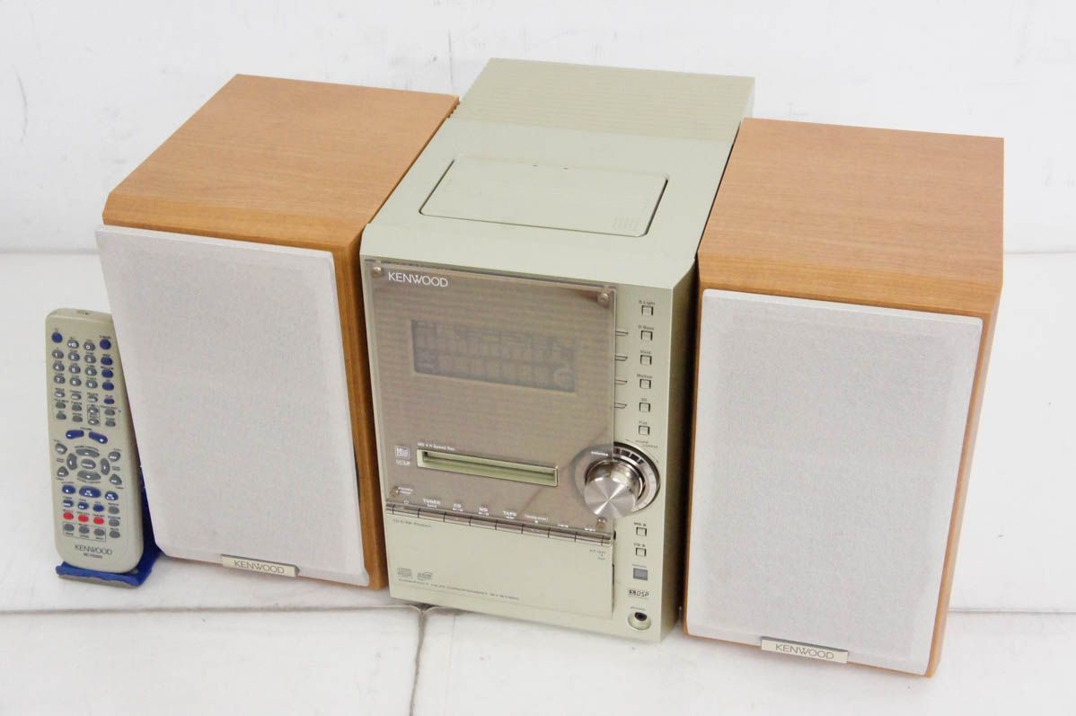 中古】KENWOODケンウッド CD/MD コンパクトHi-Fiシステム Avino CD／MD