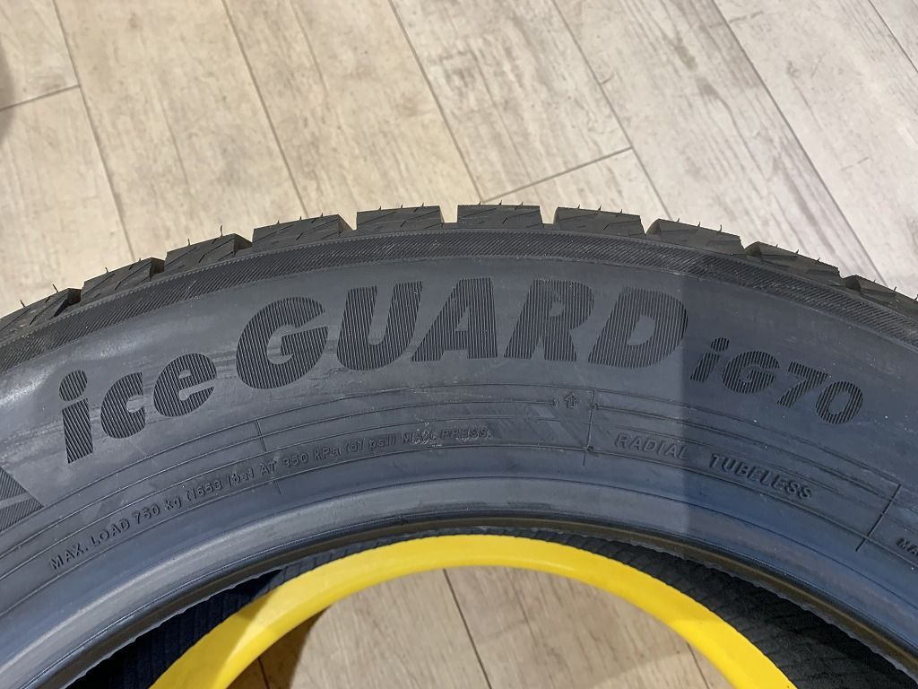 【2211085】【新品】1本 YOKOHAMA iCE GUARD iG70 225/55R18 2021年 アウトランダー デリカD5 XV フォレスター エルグランド 等