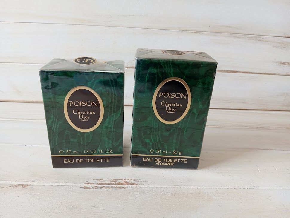 2点セット Christian Dior Poison 50ml and 50ml atomizer 管理番号KKV649