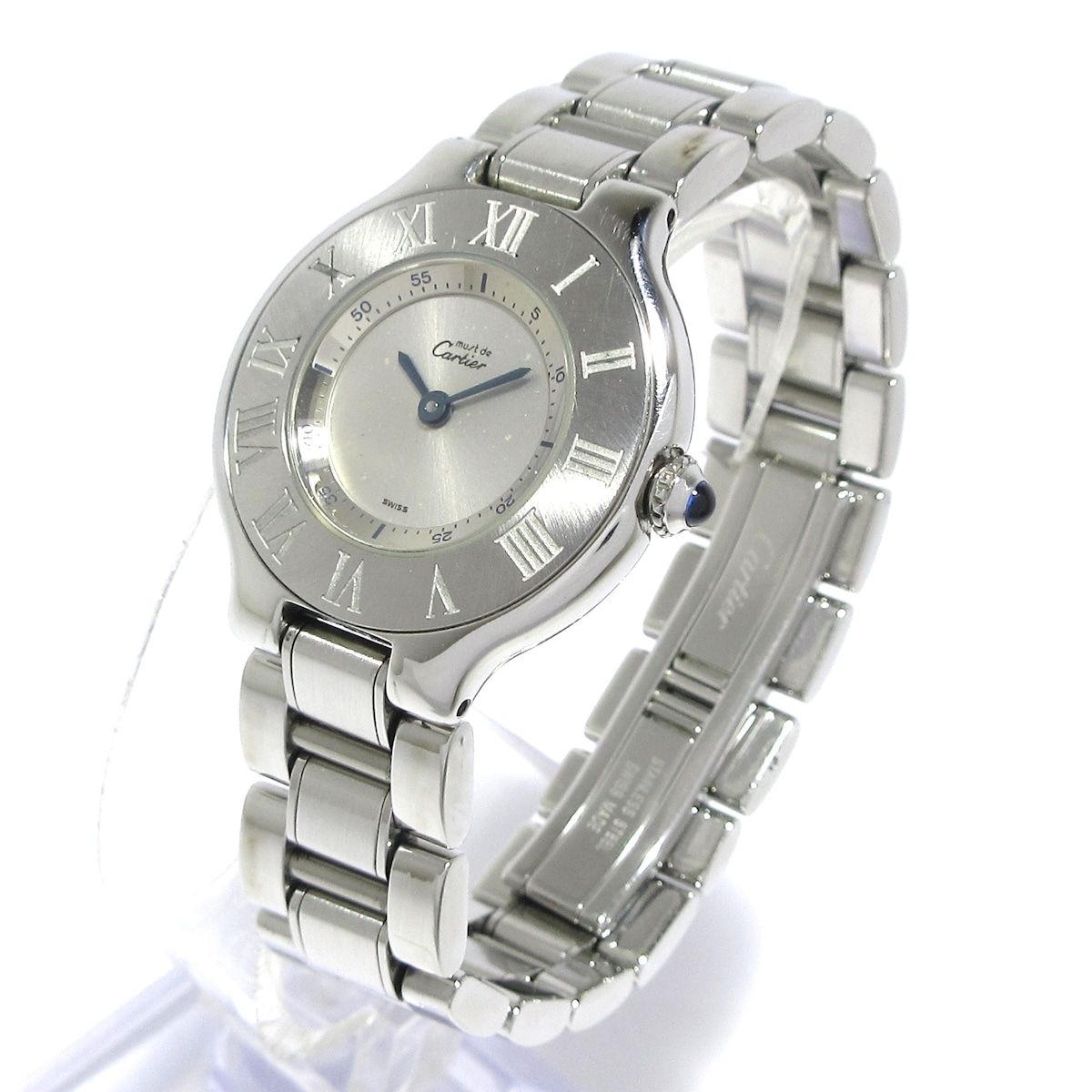 【在庫あり】 Cartier(カルティエ) 腕時計 マスト21SM W10109T2 レディース SS その他