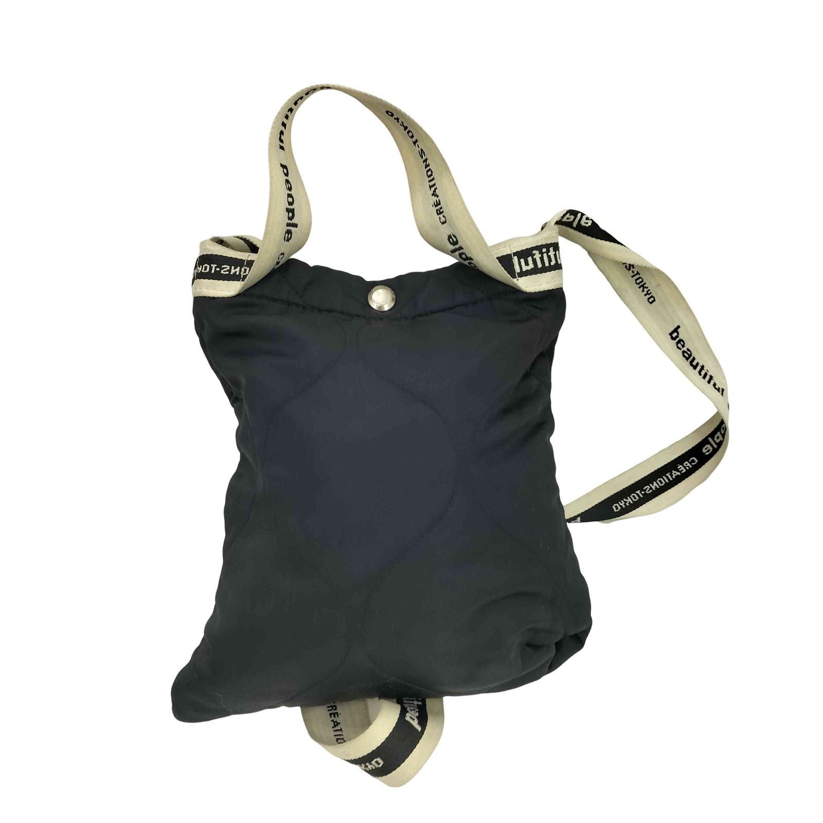 beautiful people【ARK別注】キルティングがま口ショルダー beautiful