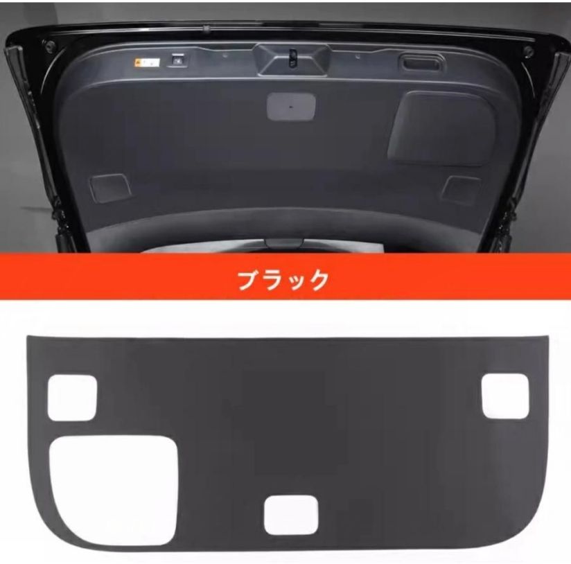 トヨタ アルファード40系 ヴェルファイア 40系 用 車のドア トランク テールゲート マット 汚れ保護 貼り付け 1P 2色選択