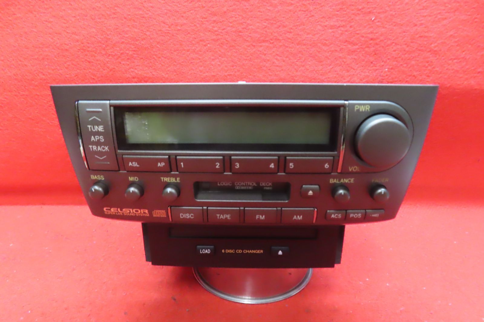 ［中古］31セルシオ前期　純正カセットプレーヤー　純正イヤホン 中古］31セルシオ前期 純正カセットプレーヤー 純正イヤホン