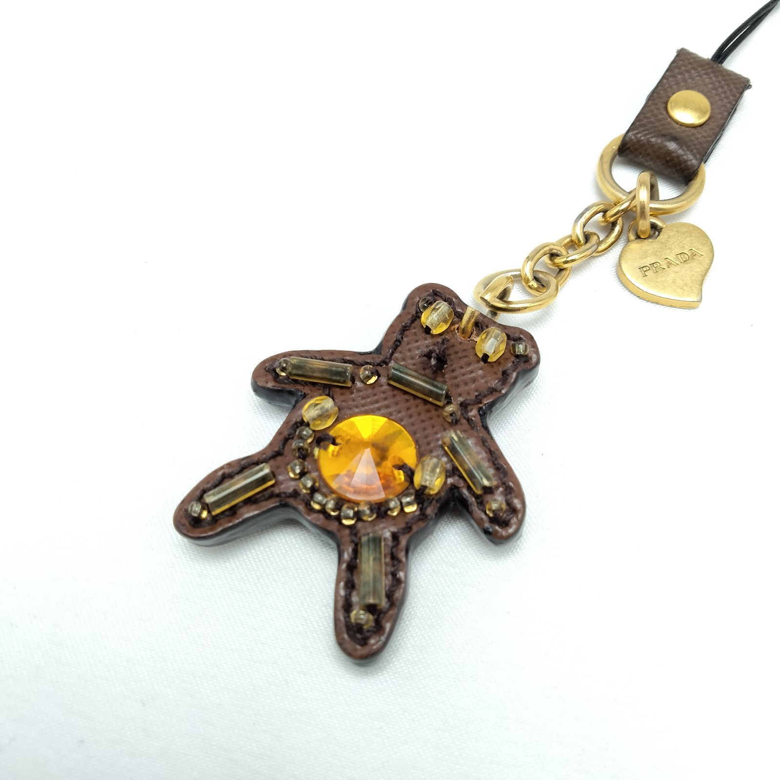 ✨PRADA✨プラダ クマチャーム ストラップ 良品☆PRADA プラダ クマ