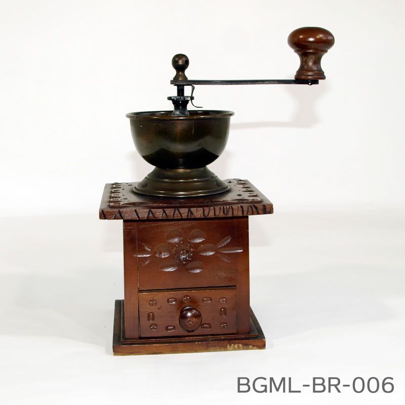 レトロ 手挽きコーヒーミル イタリア BG製