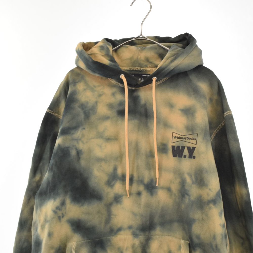 Whimsy (ウィムジー) 21SSx Wasted Youth VERDY YUKI DYE HOODIE 