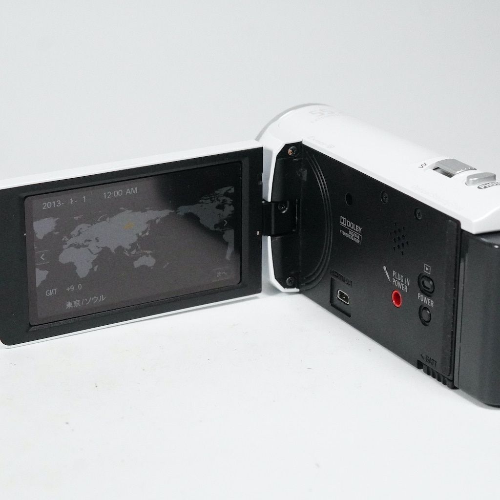 SONY ソニー HDR-CX390 ホワイト 動作OK 返金保証 /2083 - メルカリ