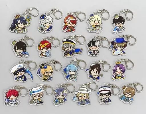 雑貨　全21種セット 「魔法使いの約束 1st Anniversary Store in マルイ トレーディングアクリルキーホルダー～青のまほうつかい～」 中古】雑貨 全21種セット 「魔法使いの約束 1st Anniversary